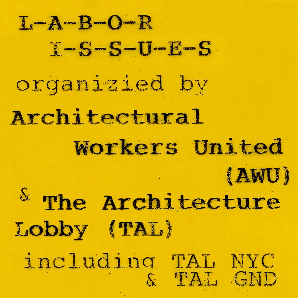 INTERNATIONAL LABOR ISSUES